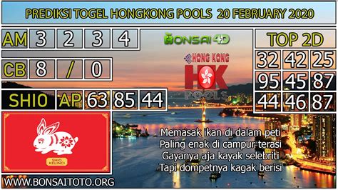 Togel Hongkong Pools .